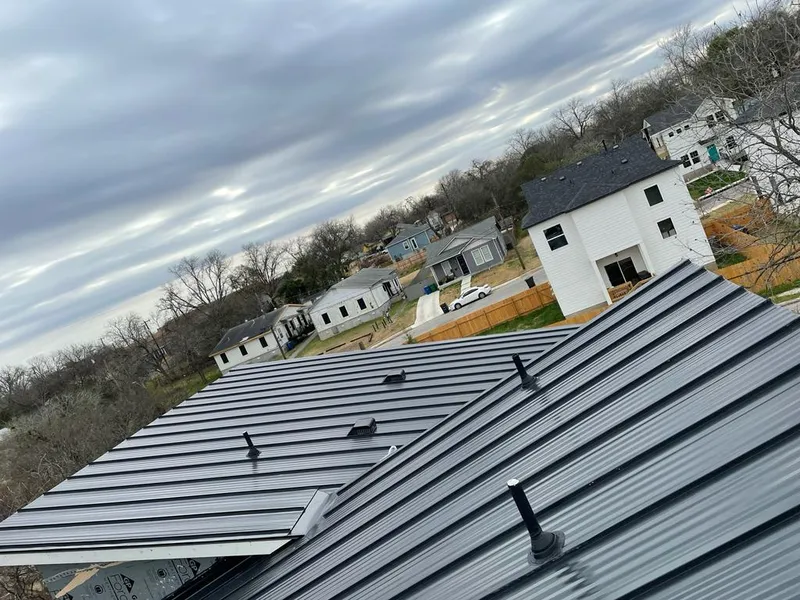 Standing seam metal roof panels with vents for Skylight Repair in Key Largo